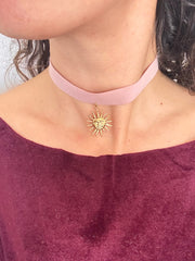 CHOKER IN VELLUTO