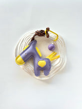 KEYCHAIN LILAC DONKEY