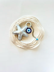 KEYCHAIN SILVER STAR