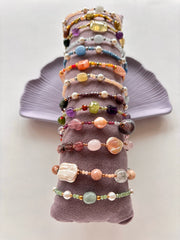 BRACCIALI STONES & PEARLS