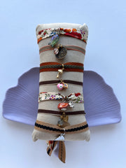 BRACCIALI BOHO (chocolate tone)