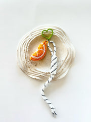 KEYCHAIN STRIPE ORANGE